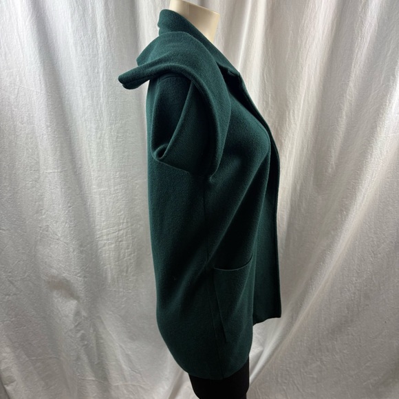 J. Crew Green Sophie Open-front Sweater-blazer S/M - Picture 6 of 8